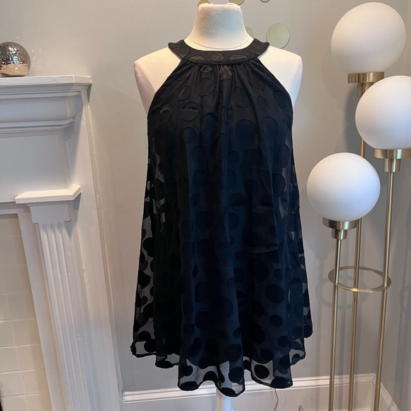 Chico’s Black Label Polka Dot Dress - Picture 3 of 8